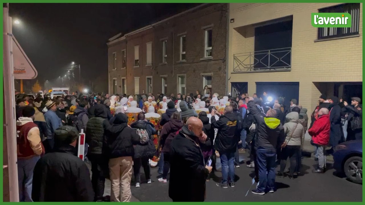 Un an après le drame de Strépy, les gilles ont ressorti leurs costumes et fait honneur à leur folklore
