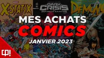 UN DÉBUT D'ANNÉE RICHE EN COMICS ! - ACHATS COMICS JANVIER 2023