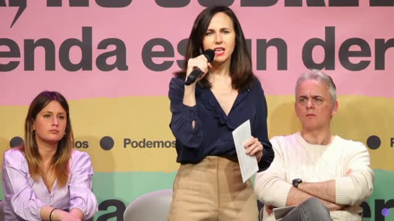 Ione Belarra defiende el derecho constitucional a la vivienda: "Una casa no son 4 paredes con las que especular"