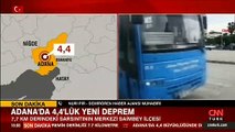 Son dakika... Adana’da 4.4 büyüklüğünde deprem