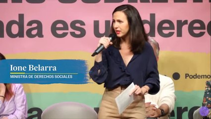 Ione Belarra insinúa que el PSOE está bloqueando la ley de vivienda