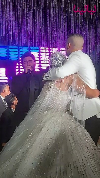 فرح حسن شاكوش-غناء ورقص عمر كمال مع تامر حسني وحمو بيكا من فرح شاكوش