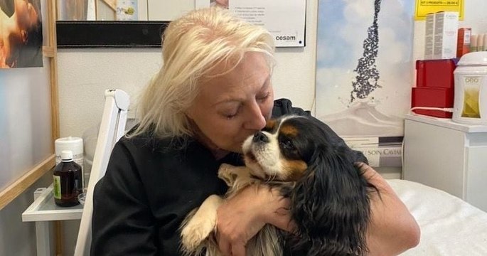 Elle retrouve enfin sa chienne Shakira, un mois après sa disparition