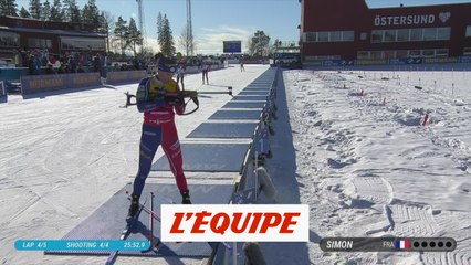 Le résumé de la mass start d'Östersund - Biathlon - CM (F)
