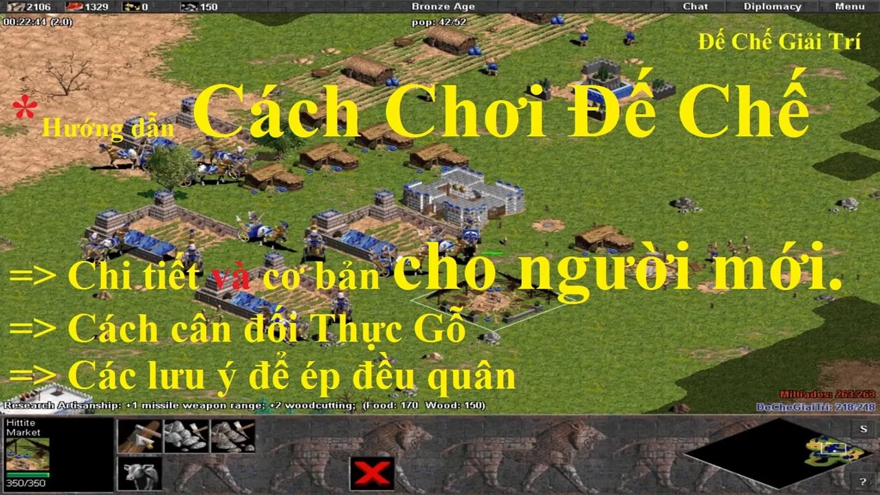 Cách chơi đế chế _ Chi tiết và cơ bản cho người mới