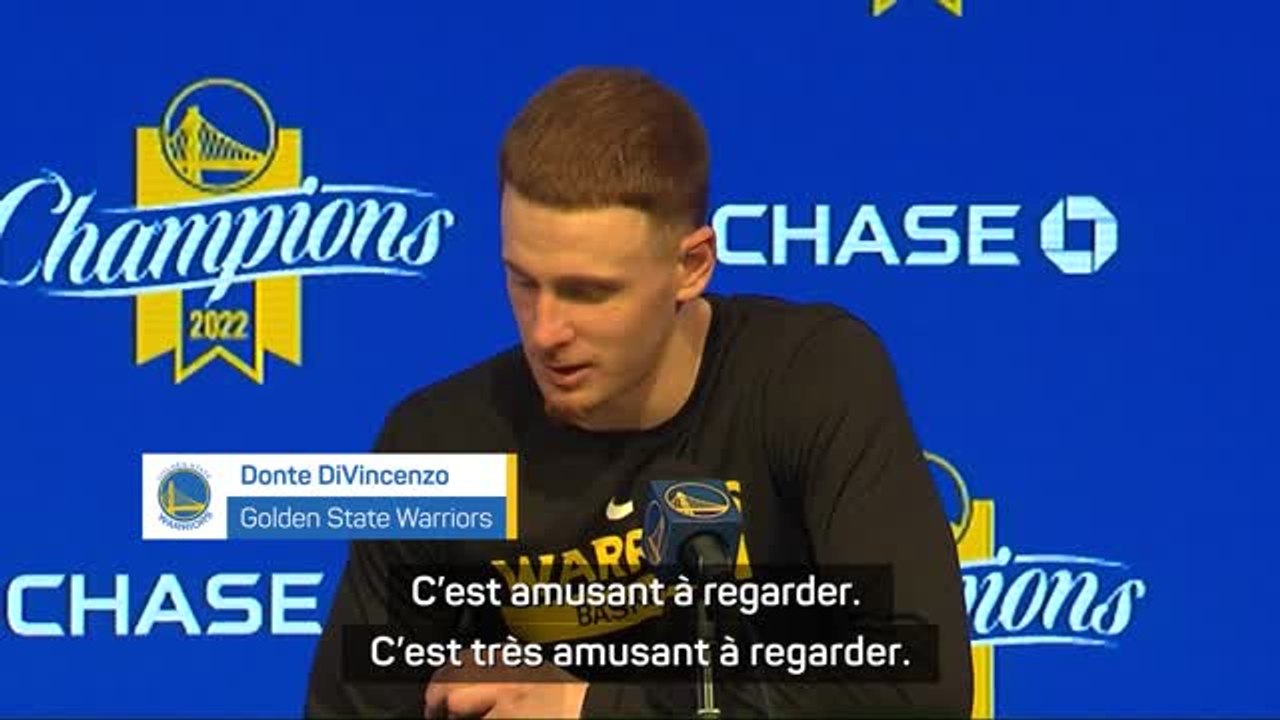 Warriors - DiVincenzo : “Curry ? Je regarde certains tirs, je me dis qu’il n’y a pas moyen...”