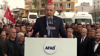 Erdoğan yine helallik istedi