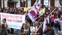 Wegen Zugunglücks erneut große Demonstration in Athen