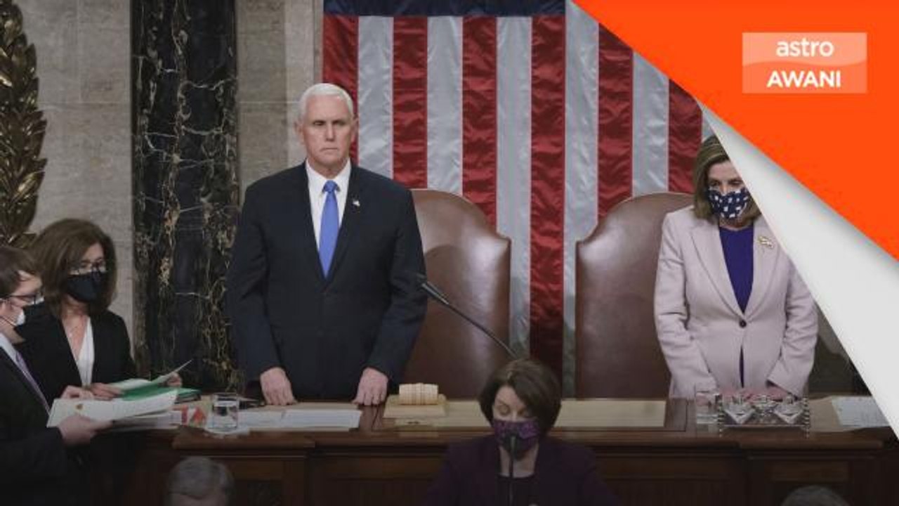Trump bertanggungjawab atas serangan capitol - Pence