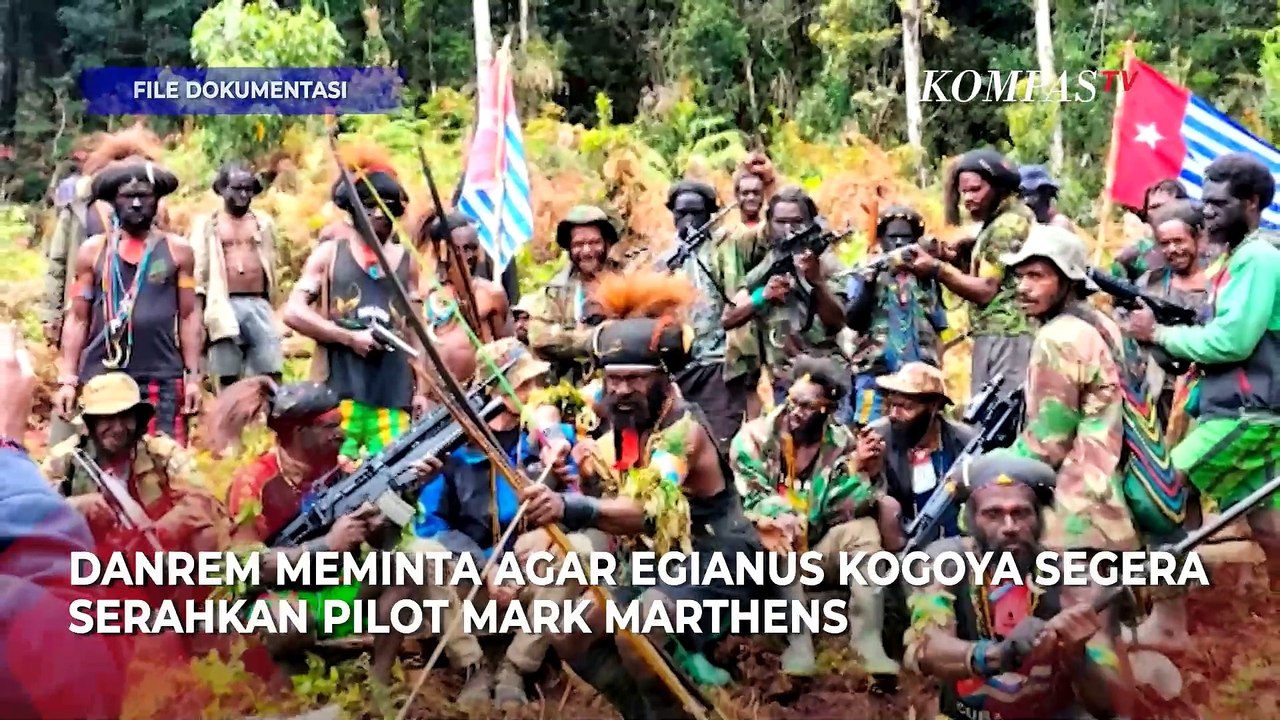 Danrem Sebut Video Penyanderaan Pilot Susi Air yang Beredar Bentuk Propaganda KKB!