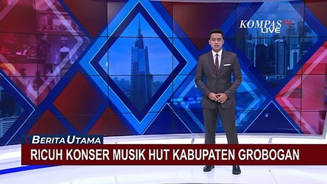 Konser Musik HUT Grobogan Ricuh, Keributan Diduga Dipicu Saling Senggol dan Pengaruh Minuman Keras