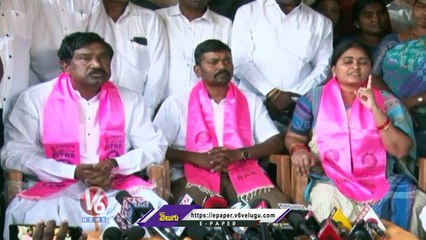 BRS Sarpanch Navya Serious Warning On Allegations With MLA Rajaiah _ V6 News