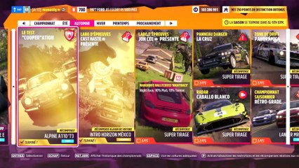 Forza Horizon 5 labos d'épreuve joh cee