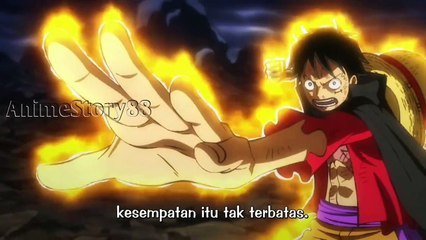 HAKI Luffy dan Kaido mampu membelah langit