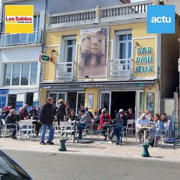 Dimanche 12 mars 2023, les terrasses revivent aux Sables-d'Olonne
