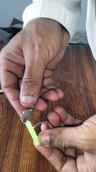 DIY keychain idea and cool trick.