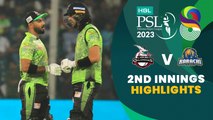 2nd Innings Highlights | Lahore Qalandars vs Karachi Kings | Match 30 | HBL PSL 8 | MI2T