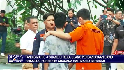 Perubahan Ekspresi Mario Dandy Saat Rekonstruksi Kasus Penganiayaan Berat 😢