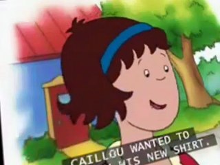 Caillou Caillou E068 Caillou’s New Shirt