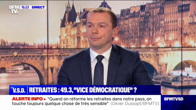 Article 49.3: On peut être d'accord ou pas avec la Constitution, mais ça existe dans la Constitution , défend Olivier Dussopt
