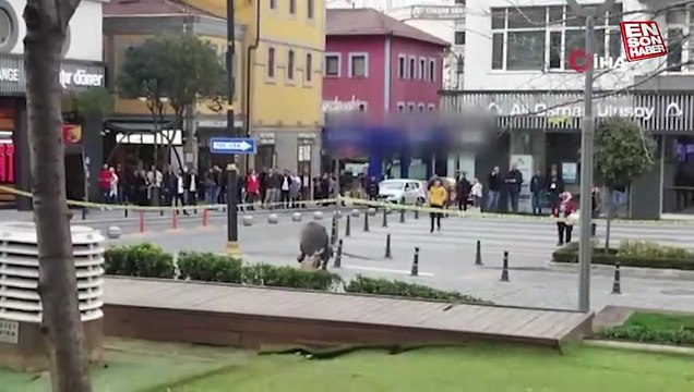 Trabzon'da polis ekiplerinin aldığı tedbire rağmen çantayı gidip açtı