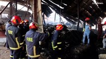 لجنة تحقيق: عمل تخريبي تسبب في حريق بمخيمات مسلمي الروهينغا في بنغلادش شرد الآلاف منهم