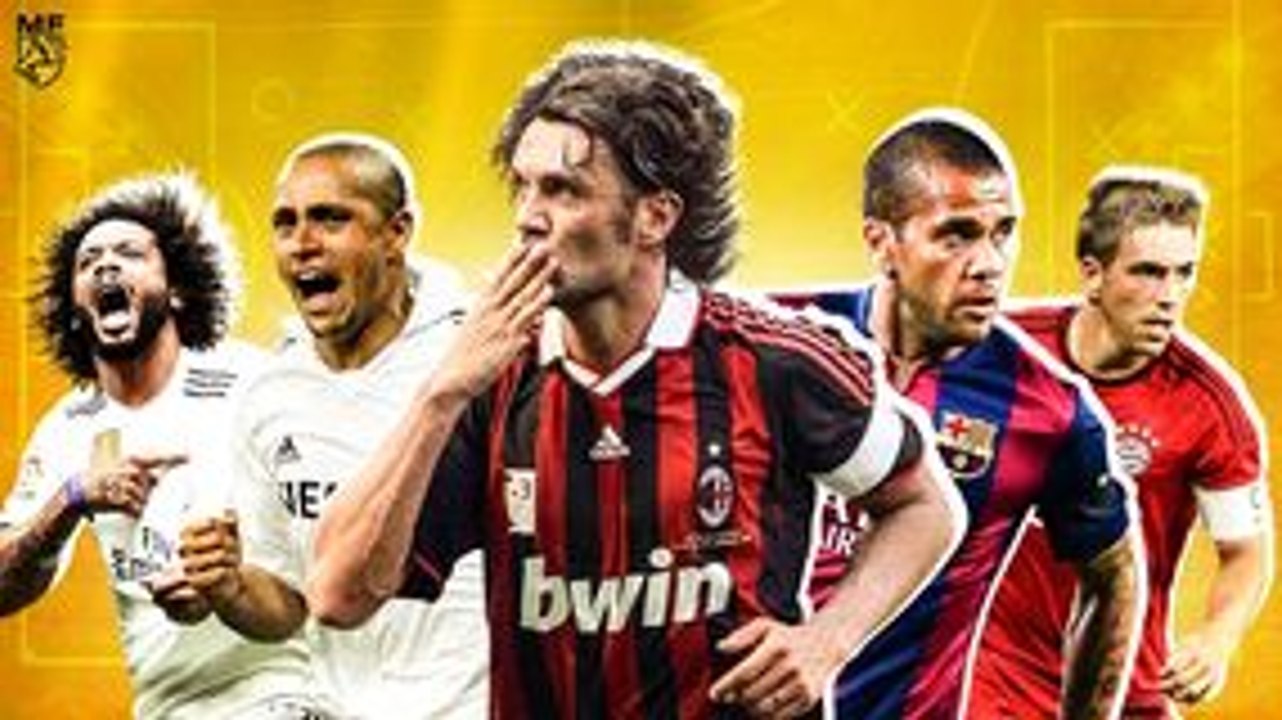 TOP10 Des Meilleurs Latéraux de L'Histoire du Football ⚽