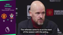 'Inconsistent' refereeing cost United points - Ten Hag
