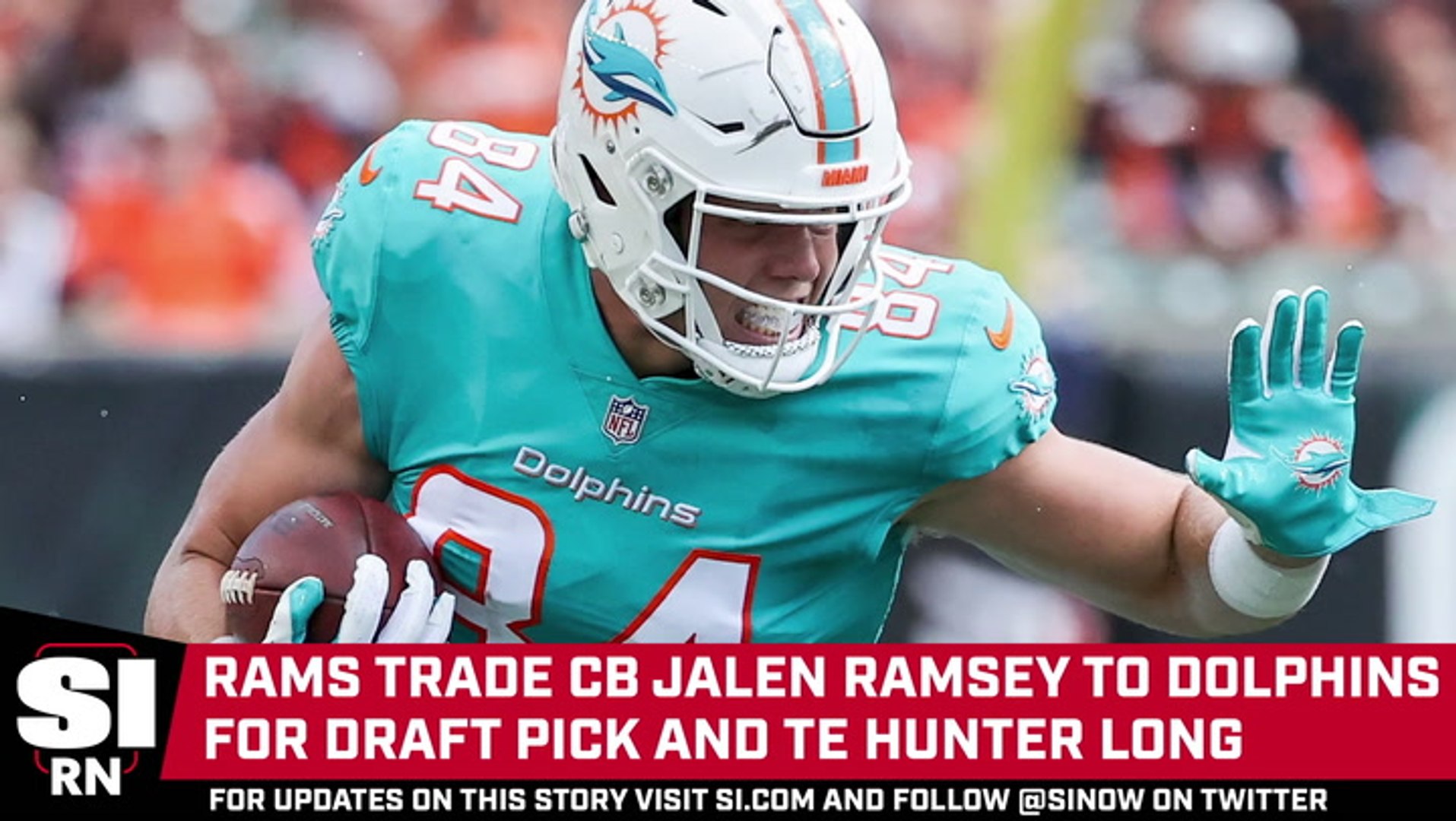 Dolphins Reportedly Acquire Rams' Jalen Ramsey in Trade - video