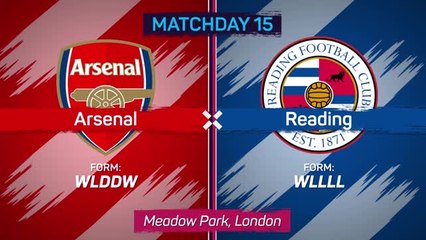Arsenal batter Reading to continue winning ways