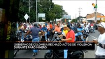 teleSUR Noticias 17:30 12-03: Gobierno de Colombia rechaza violencia en Antioquia