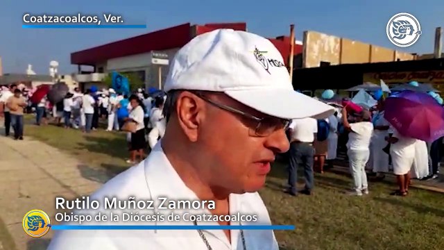 Marchan católicos del sur por la vida, la familia, la mujer y la paz