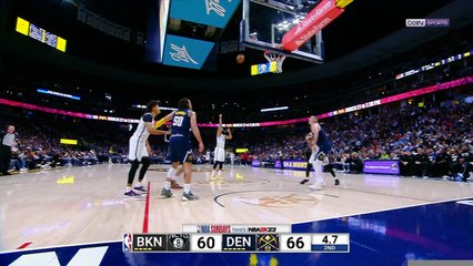 NBA : les Nets s'offrent les Nuggets d'un Jokic toujours aussi fort