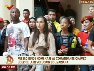 Simbólica delegación de Mérida rindió homenaje al Cmdt. Chávez en el Cuartel de la Montaña