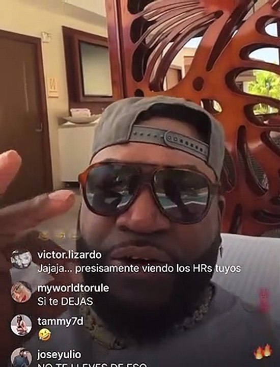David Ortiz tras derrota de RD en el Clásico Mundial de Béisbol