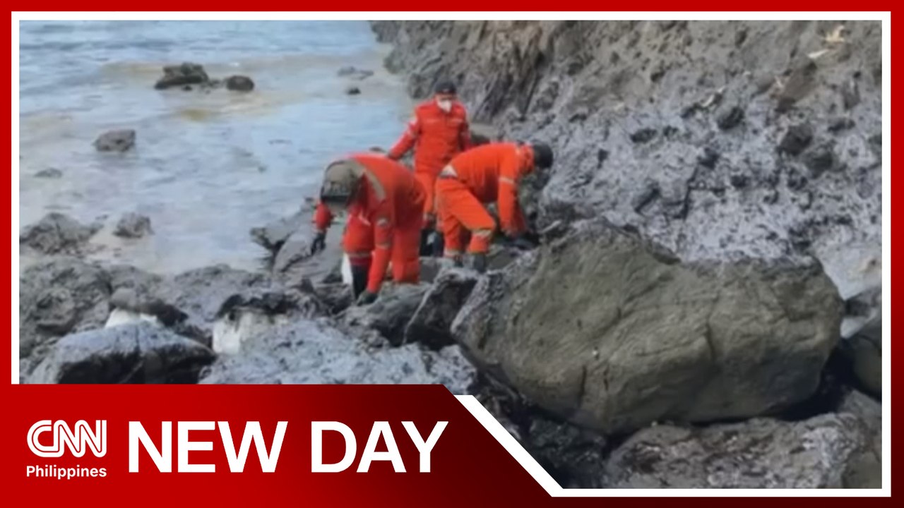 Oil from sunken tanker in Mindoro spotted in Taytay, Palawan?