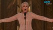 Jamie Lee Curtis wins the Oscar for Best Supporting Actress