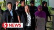 Muhyiddin arrives at Shah Alam Sessions Court to face corruption charges