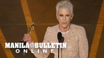 Jamie Lee Curtis wins the Oscar for best supporting actress