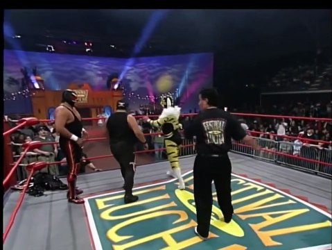 WCW Festival de Lucha | Silver King & Kendo & Venum Black vs Felino & Villano IV & Villano V