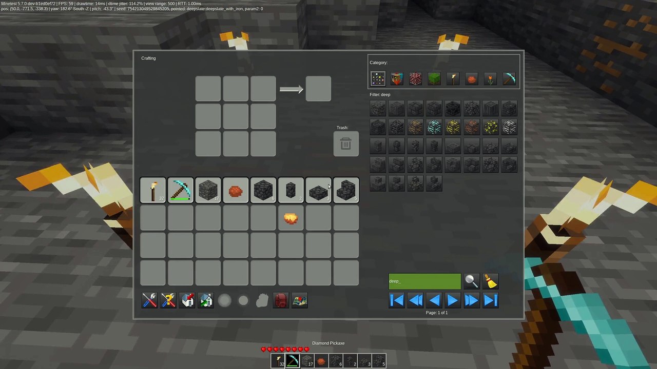 Minetest Mod Review: Deepslate