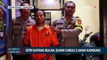 Istri Datang Bulan, Suami Cabuli 2 Anak Kandung