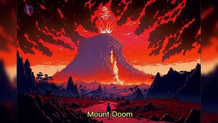 Lord of the Rings as an 80's Anime - ChatGPT AI Drawing