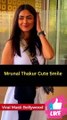 Mrunal Thakur Cute Smile