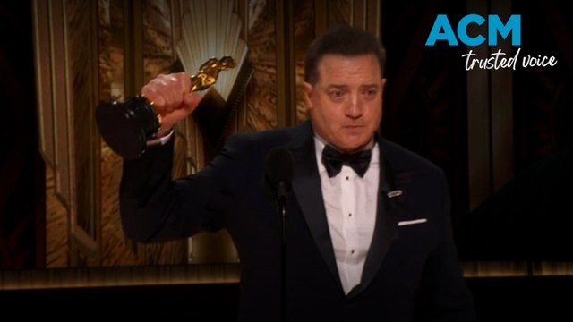 Brendan Fraser wins best actor Oscar for The Whale