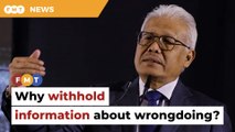 Hamzah wrong to sit on files of wrongdoing, say lawyers