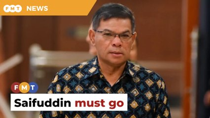 Group calls for removal of Saifuddin as home minister