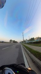 High Speed Unicyclist Wipes Out