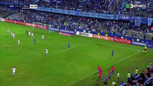 COPA CONMEBOL SUDAMERICANA 2023 -Emelec (2-1) Deportivo Cuenca - FASE PRELIMINAR - ECUADOR 2 - SEGUNDO TIEMPO