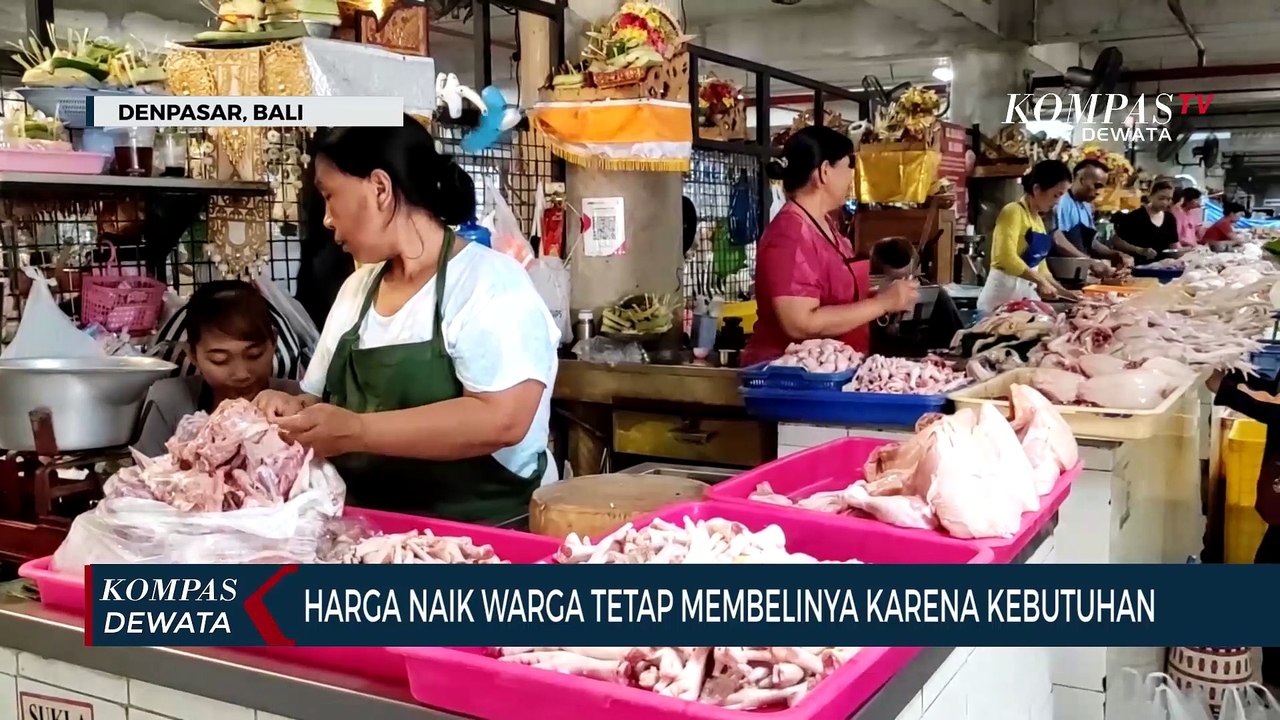 Harga Daging Ayam Di Pasar Tradisional Naik